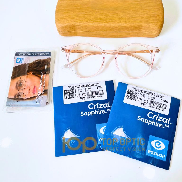 Tròng Essilor Crizal Sapphire