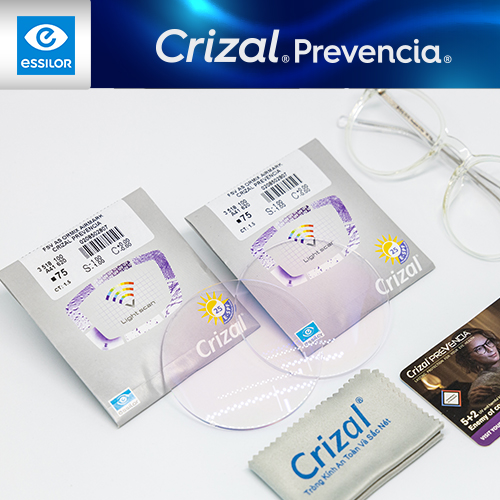 Tròng Essilor 1.56 Crizal Prevencia