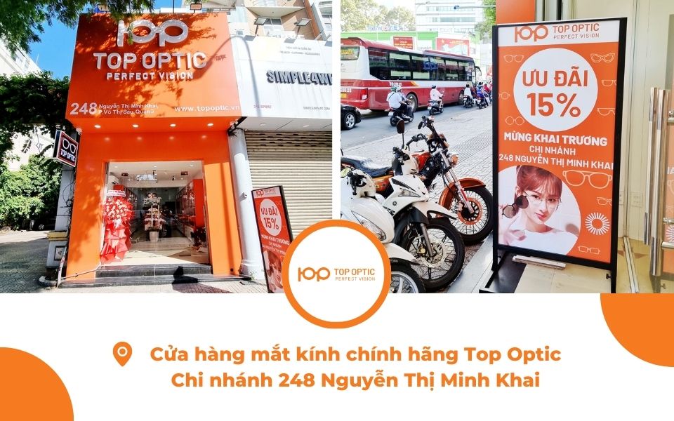 Cửa hàng mắt kính chính hãng 248 Nguyễn Thị Minh Khai