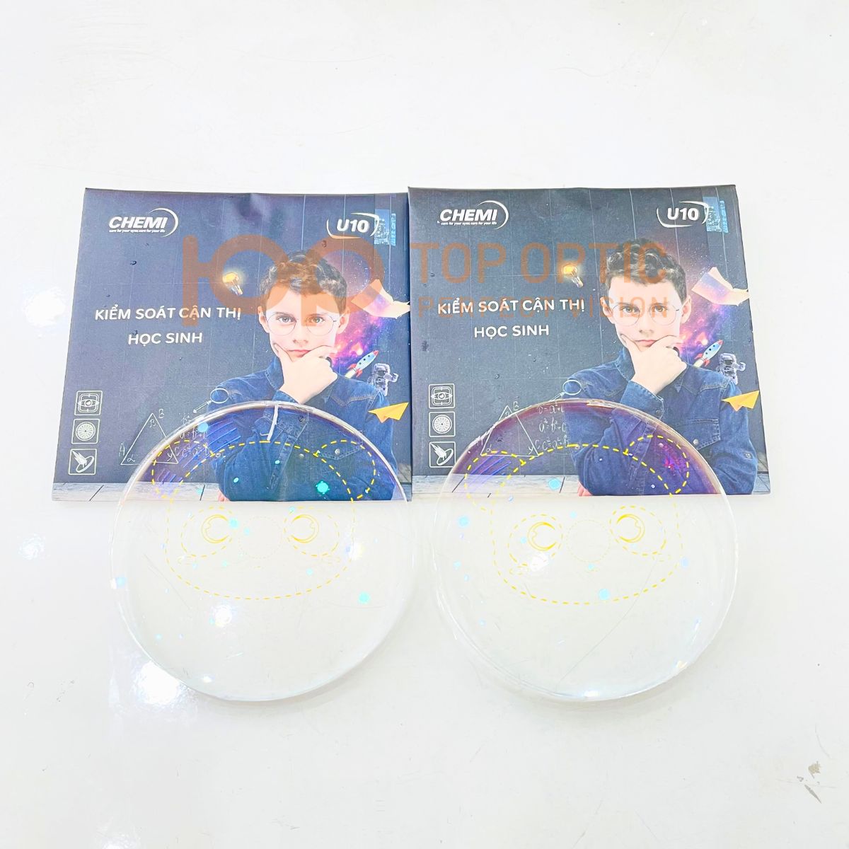 Tròng kính Chemi U10 Kiểm soát cận thị